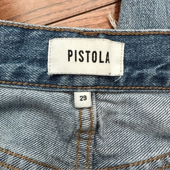 PISTOLA Presley Straight Ankle Jean - High Rise - Picture 8 of 9